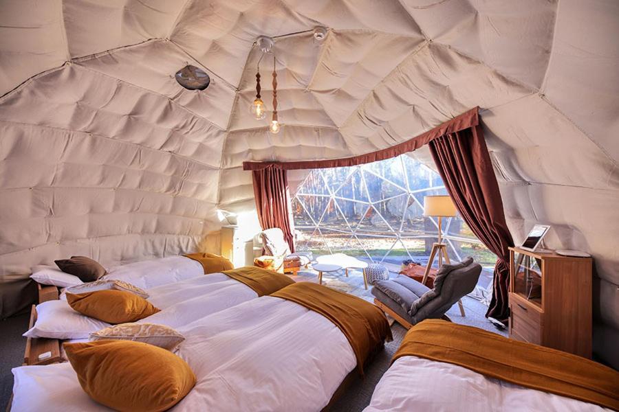 Hoshifull Dome Fuji Hotel Fujikawaguchiko Bagian luar foto